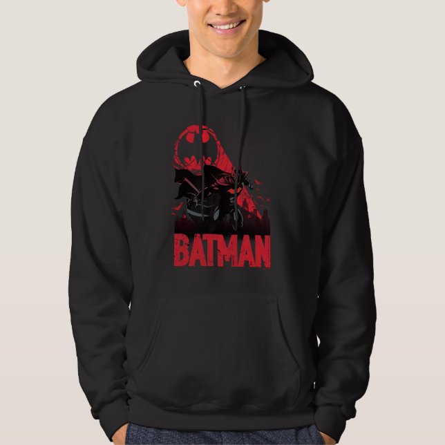Veste À Capuche Signal Batman Crimson Bat (Devant)