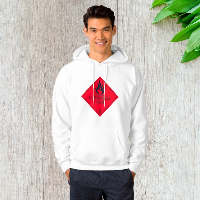 Veste À Capuche Signal d'avertissement de danger Étiquette de la s (Créateur téléchargé)