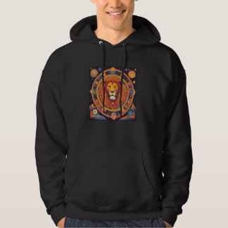 Veste À Capuche SIGNE Zodiaque Lion SIGNE D'ANNIVERSAIRE FEU