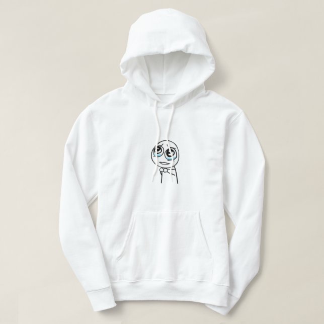 Veste À Capuche S'il vous plaît Guy Meme (Design devant)