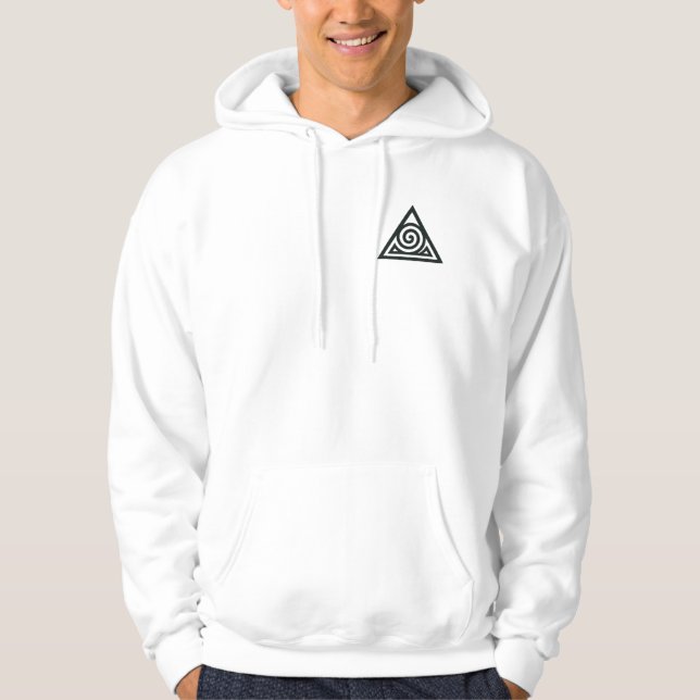 Veste À Capuche Silence Spiral Men's Sweatshirt (Devant)
