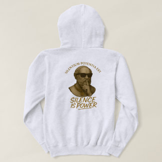 Veste À Capuche Silentium Potentia Est – The Power of Quiet Streng