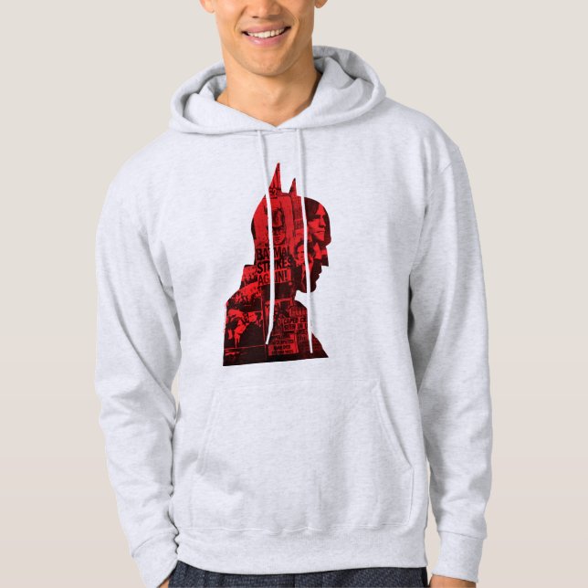 Veste À Capuche Silhouette de Batman (Devant)