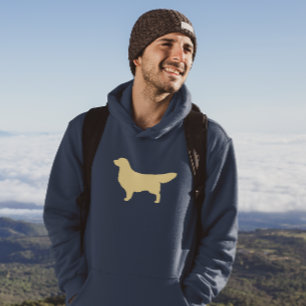Veste À Capuche Silhouette de Golden Retriever Race de chien