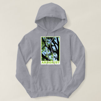 Veste À Capuche Silhouette de grimpeur d'arbre : Arboriste