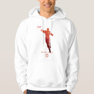 Veste À Capuche Silhouette héroïque d'Iron Man