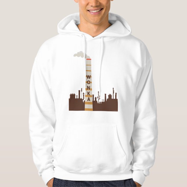 Veste À Capuche Silhouette Wonka Factory (Devant)