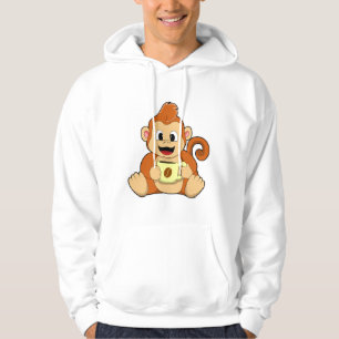 Veste À Capuche Singe avec la coupe du café