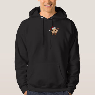 Veste À Capuche Singe Dans La Poche Noël Dans Le Sein Poitrine Poc