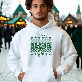 Veste À Capuche Six Seven Retro Christmas Santa Sleigh Ho Ho Ho