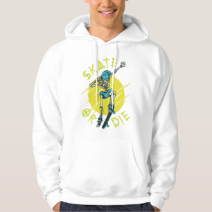 Veste À Capuche Skate ou die Skeleton Skateboarder