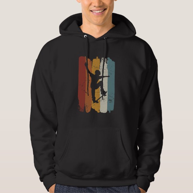 Veste À Capuche Skateboard (Devant)