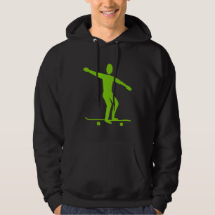 Veste À Capuche Skateboard - Martian Green