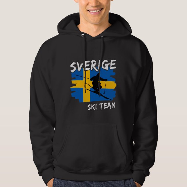 Veste À Capuche Ski de Sverige (Devant)
