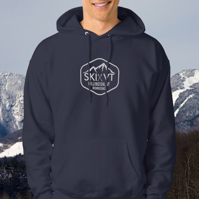 Veste À Capuche Ski du Vermont Killington Stowe Okemo Sugarbush (Créateur téléchargé)