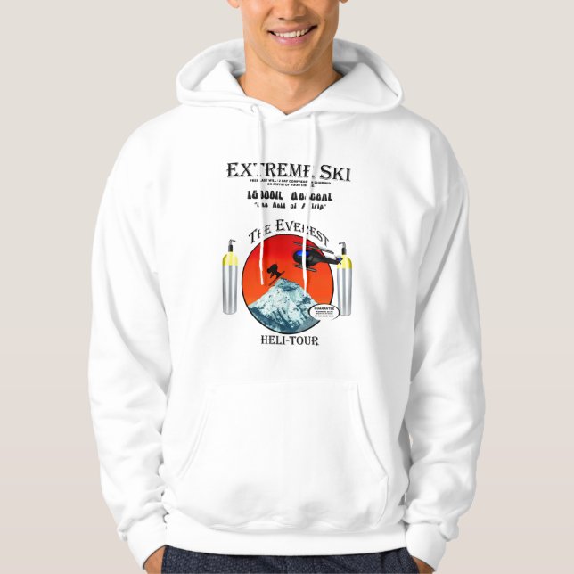 Veste À Capuche Ski extrême la Heli-Visite d'Everest (Devant)