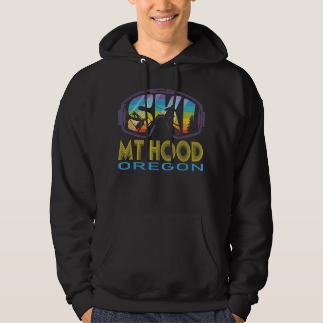 Veste À Capuche Ski Mont Hood Oregon Vacances ski (Devant)