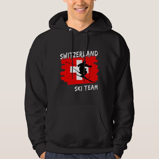 Veste À Capuche Ski Suisse  (Devant)