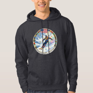 Veste À Capuche Skieur homme Bridger Bowl, Montana