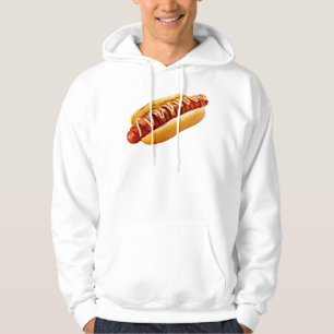 Veste À Capuche SlipperyJoe's hot dog ambiance estivale BBQ niché