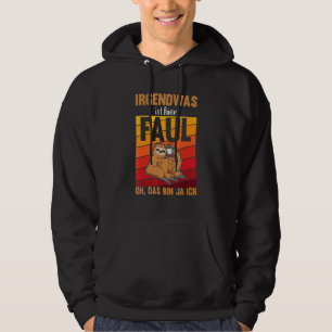 Veste À Capuche Sloth Dit Employé Du Mois Bureau Lazy
