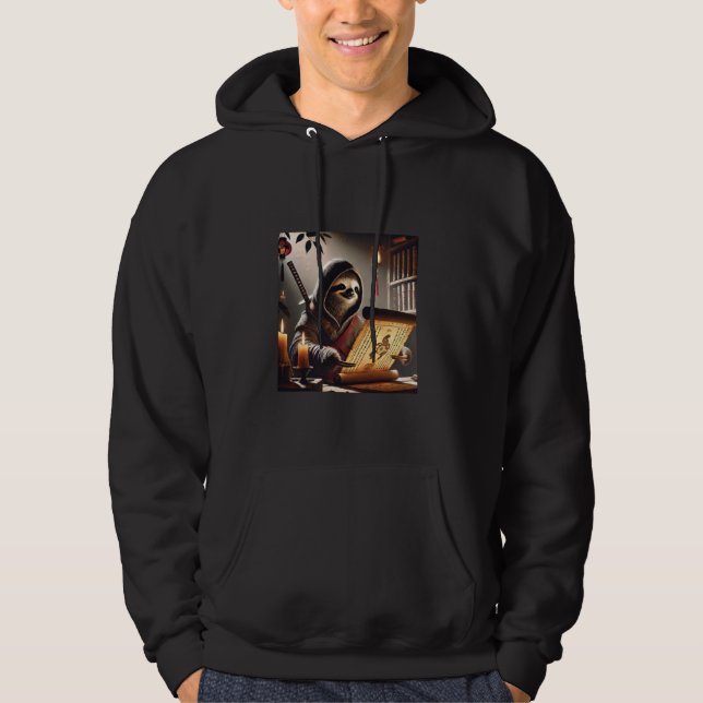 Veste À Capuche Sloth Samurai Assassin (Devant)
