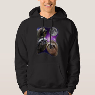 Veste À Capuche Sloth - Trois Parodie Drôle De La Lune Fantastique