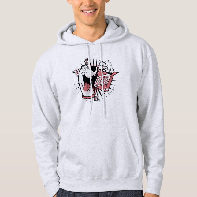 Veste À Capuche Snacks Scooby Doo demi-teinte Scooby (Devant)