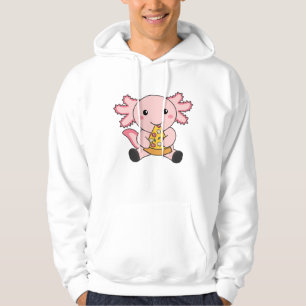 Veste À Capuche Snaxolotl Axolotl Lover Cute Animaux Pizza