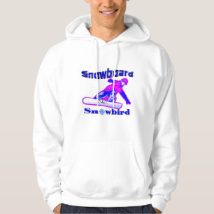 Veste À Capuche Snowbird de surf des neiges