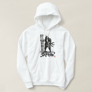 Veste À Capuche Snowboard Brush Art - Standing Samurai Ski