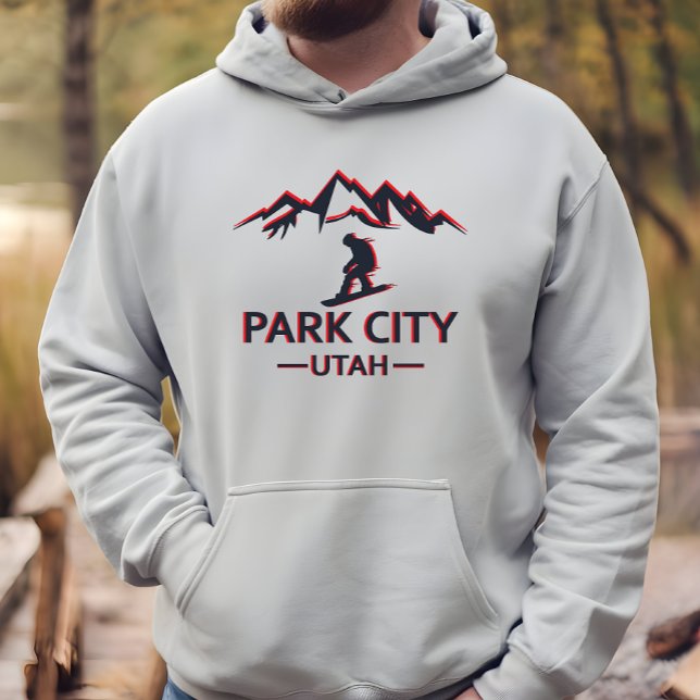 Veste À Capuche snowboard de Park City Utah (Créateur téléchargé)