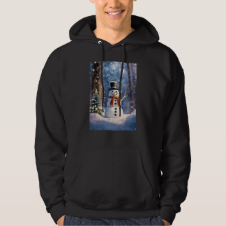 Veste À Capuche Snowman Design Man, s Sweatshirt à capuchon de bas
