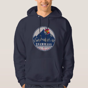 Veste À Capuche Snowmass Colorado Retro Sunset Ski Souvenirs