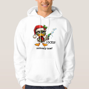 Veste À Capuche "Socks" ? Seriously now ?" Duck de No X