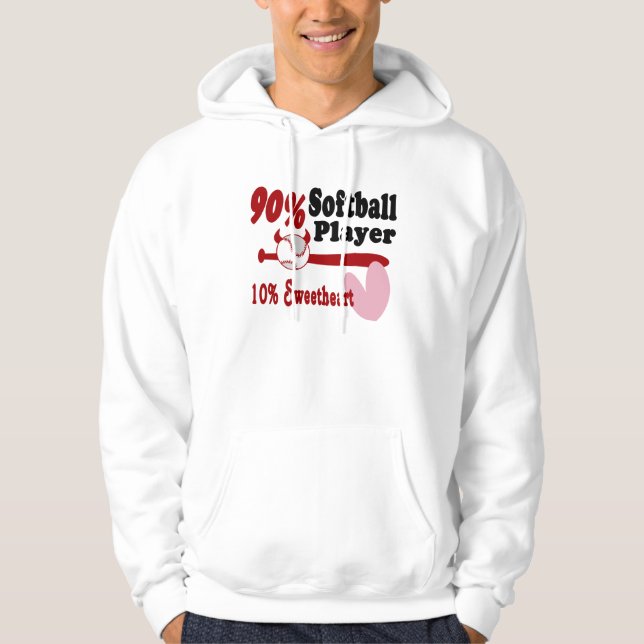 Veste À Capuche Softball Sweetheart (Devant)