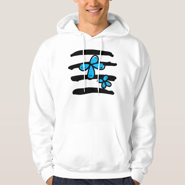 Veste À Capuche Son bleu (Devant)