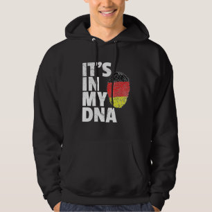 Veste À Capuche Son Dans Mon Adn Allemagne Allemand Flag Pride Nat
