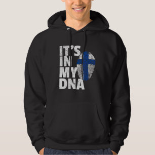 Veste À Capuche Son Dans Mon Adn Finlande Flag Pride Pays National