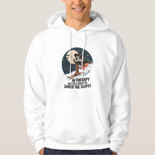 Veste À Capuche Sorcière de ski rétro Art d'Halloween