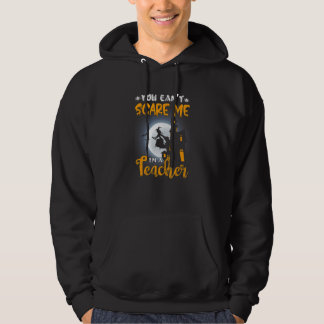Veste À Capuche Sorcière enseignante de lune de balai d'Halloween