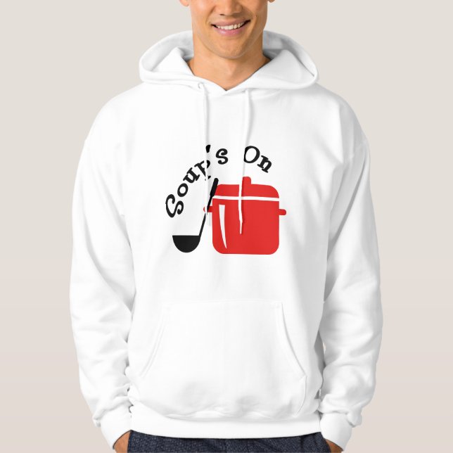 Veste À Capuche Soupe allumée (Devant)