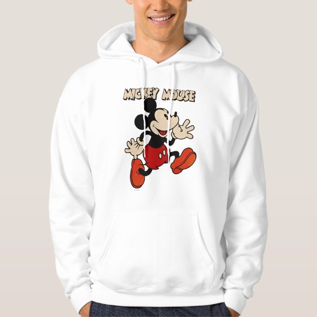 Veste À Capuche Souris Mickey Vintage (Devant)