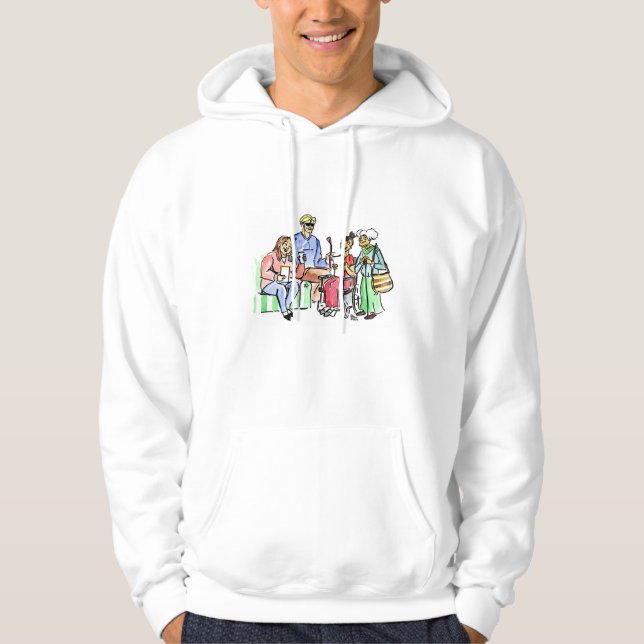 Veste À Capuche Soutenez le MOUVEMENT (Devant)