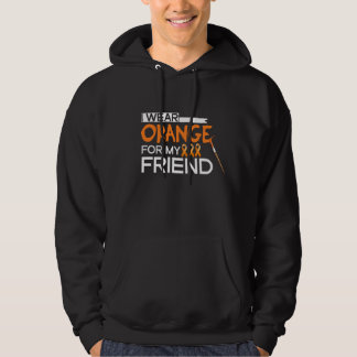 Veste À Capuche Soutien de sensibilisation à la leucémie pour ami 