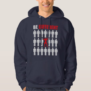 Veste À Capuche Soyez différent - culturiste
