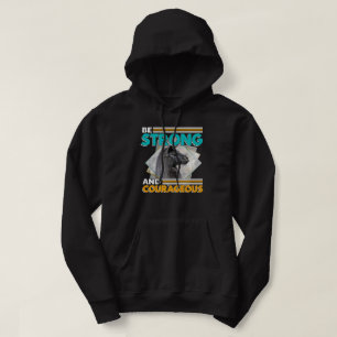 Veste À Capuche Soyez forts et courageux - Llama