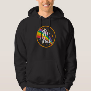 Veste À Capuche Soyez Vous Fierté de l'Arc-en-Ciel Gentillesse Com