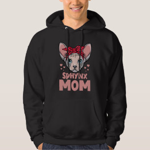 Veste À Capuche Sphynx Kitten Maman Femmes Sphynx Maman Sphynx Ca