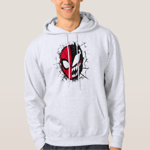 Veste À Capuche Spider-Man   Homme-araignée double et visage de ve